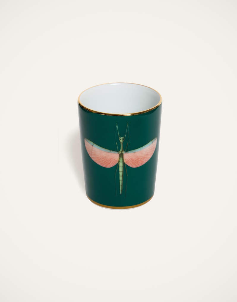 La DoubleJ Decorative Cup La DoubleJ Decorative Cup Libellula Green VAS0008CER001LIB03GR02