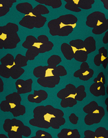 LaDoubleJ String Bikini Bottom LaDoubleJ String Bikini Bottom Flower Leopard Verde SWI0004LYC001FLL0002