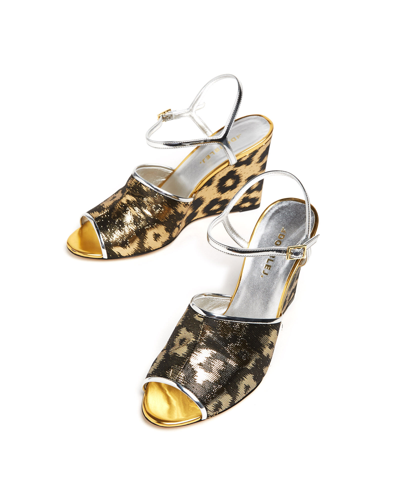 La DoubleJ Open Wedge Leopard Chine' SHO0041JAC041LEC0001