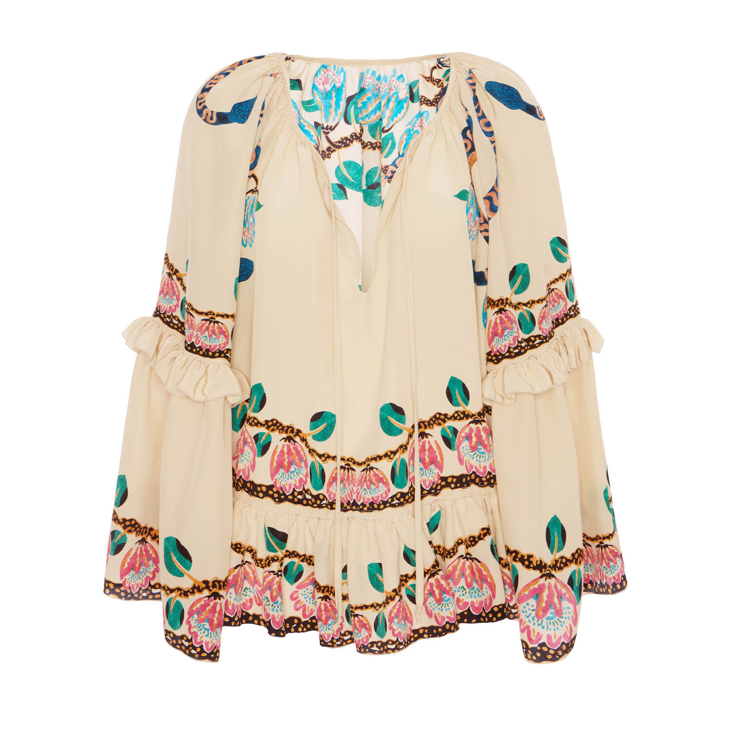 LA DOUBLEJ BOHO BLOUSE 