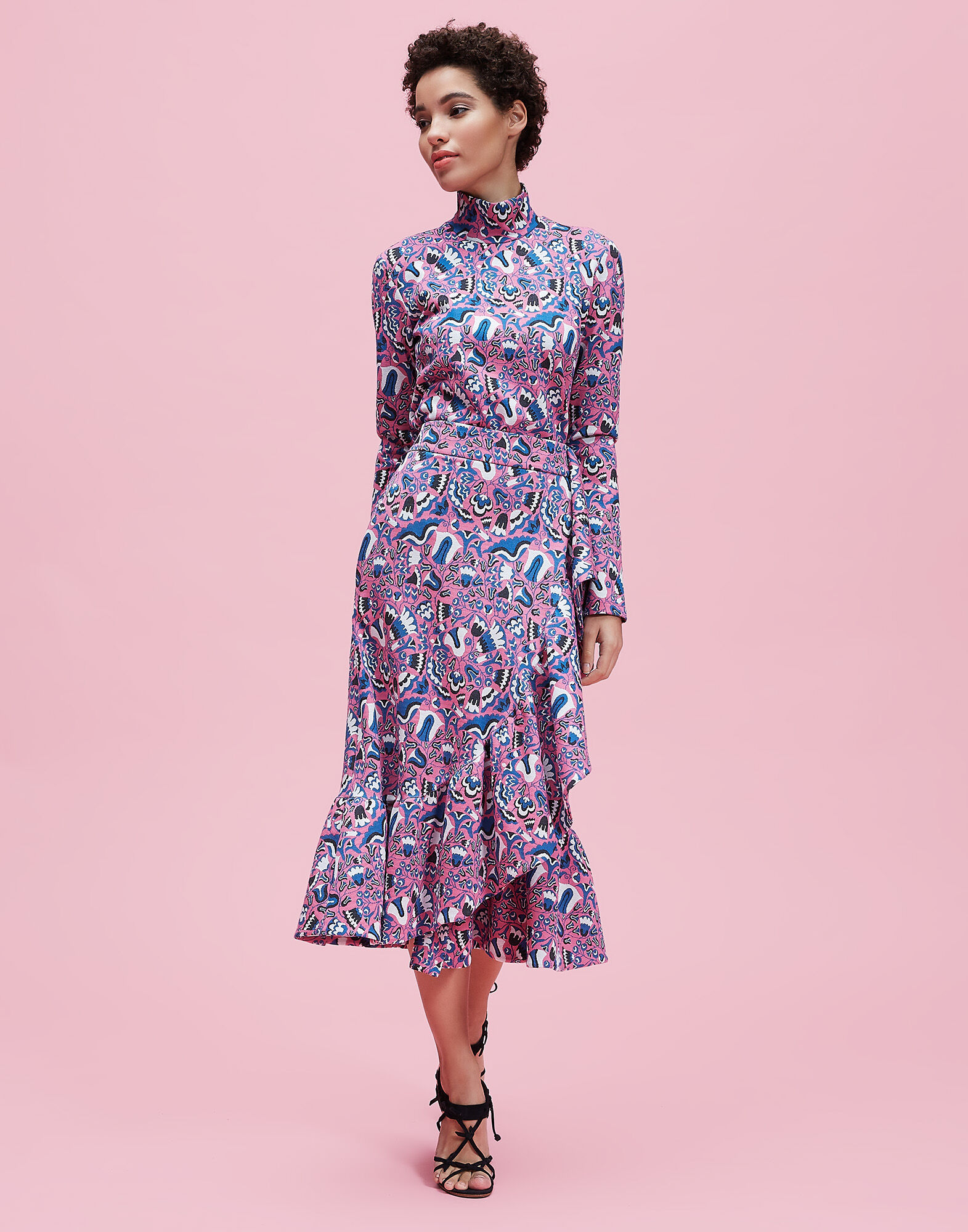 LaDoubleJ Jazzy Skirt Tulipani Rosa SKI0021JAC018TUL0006