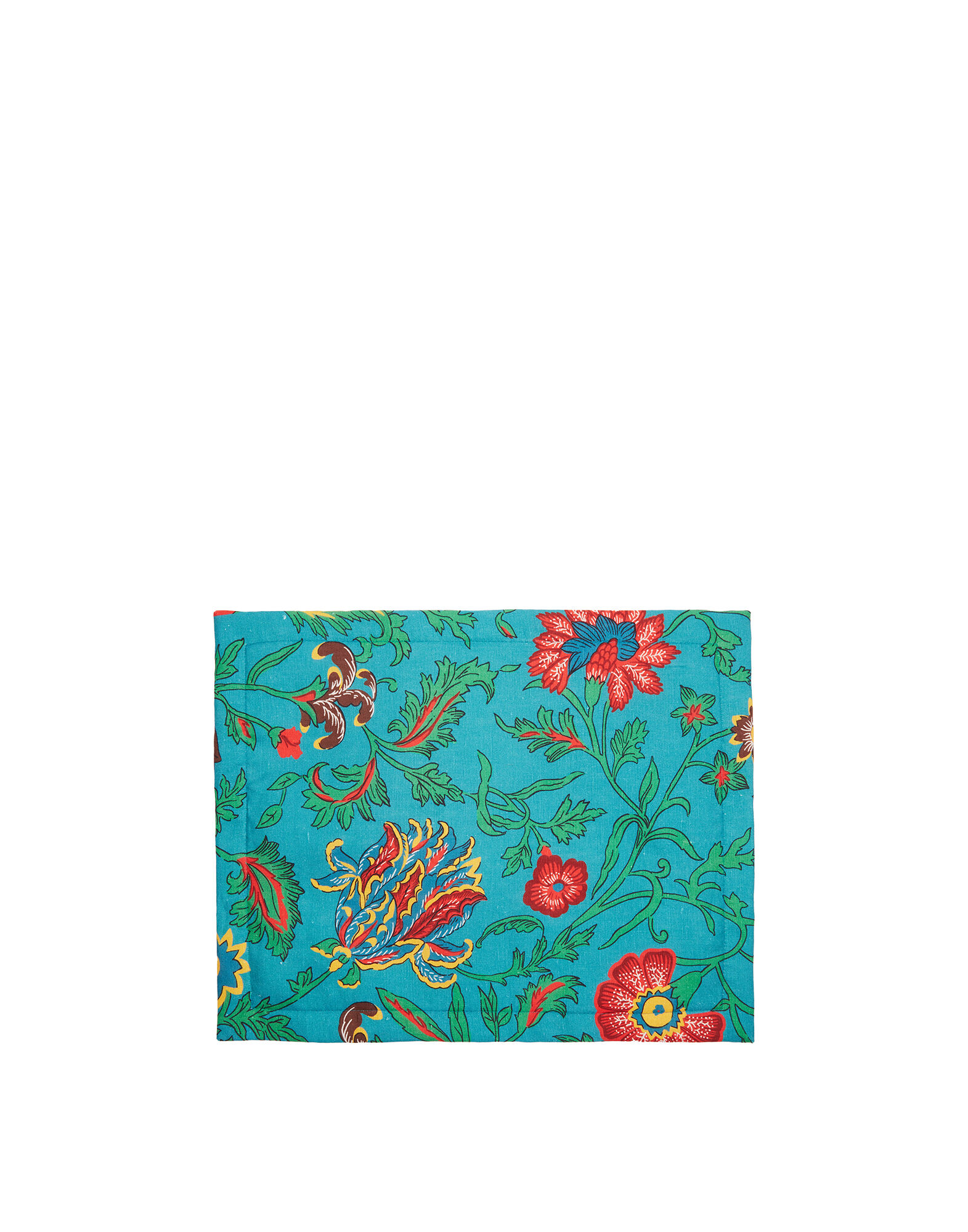 La DoubleJ Placemat Set Of 2 Dragon Flower Turchese TBM0001LIN001DRA0005