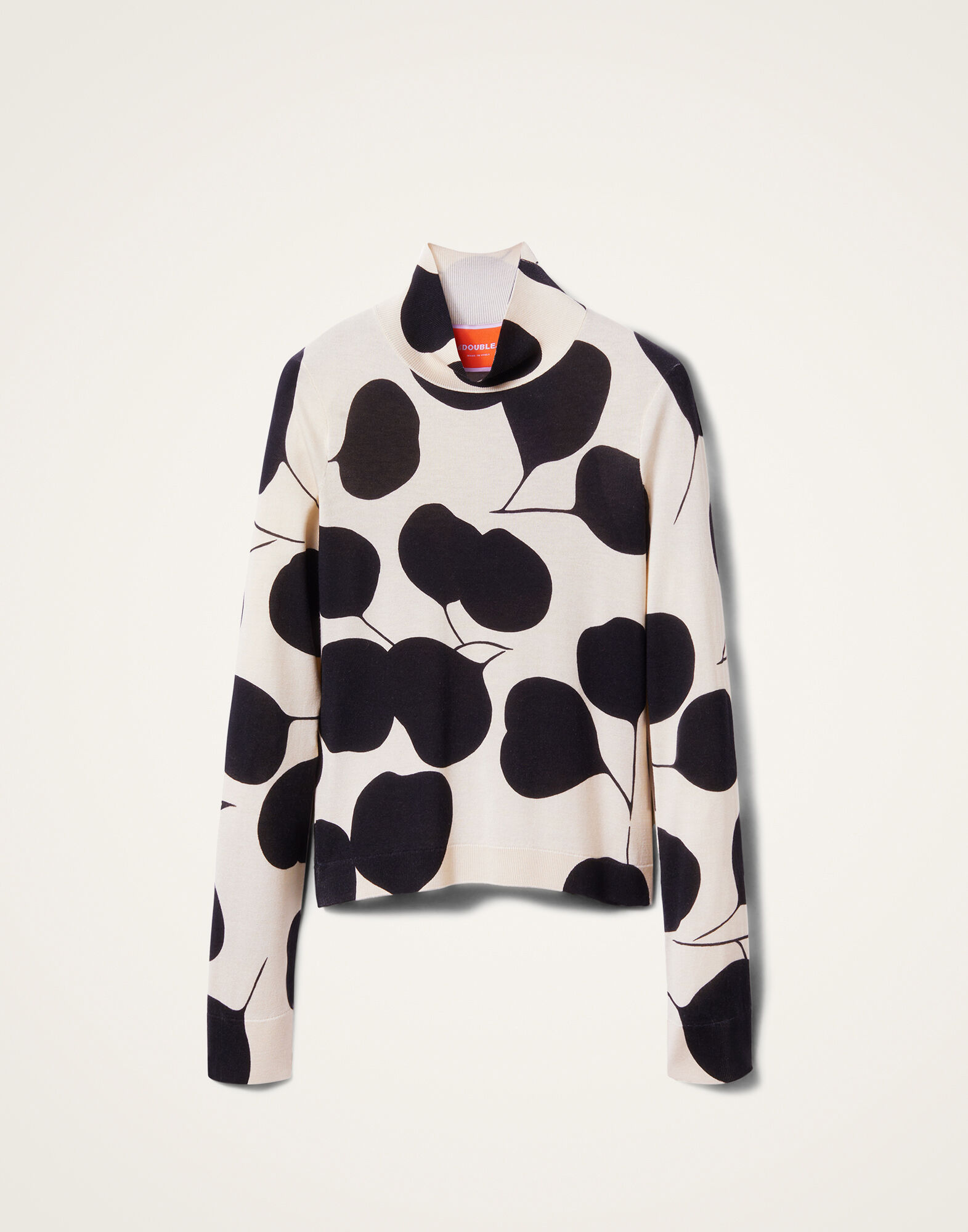 La DoubleJ Silky Turtleneck Lunaria Light Pink PUL0236KNI143VA322PI02