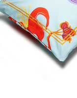 La DoubleJ Cushion Cover La DoubleJ Cushion Cover Maneater Azzurro CUS0001COT011MAN0005