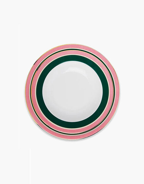 La DoubleJ Soup & Dinner Plate Set La DoubleJ Soup & Dinner Plate Set Rainbow Verde DIS0032CER001RAI0003
