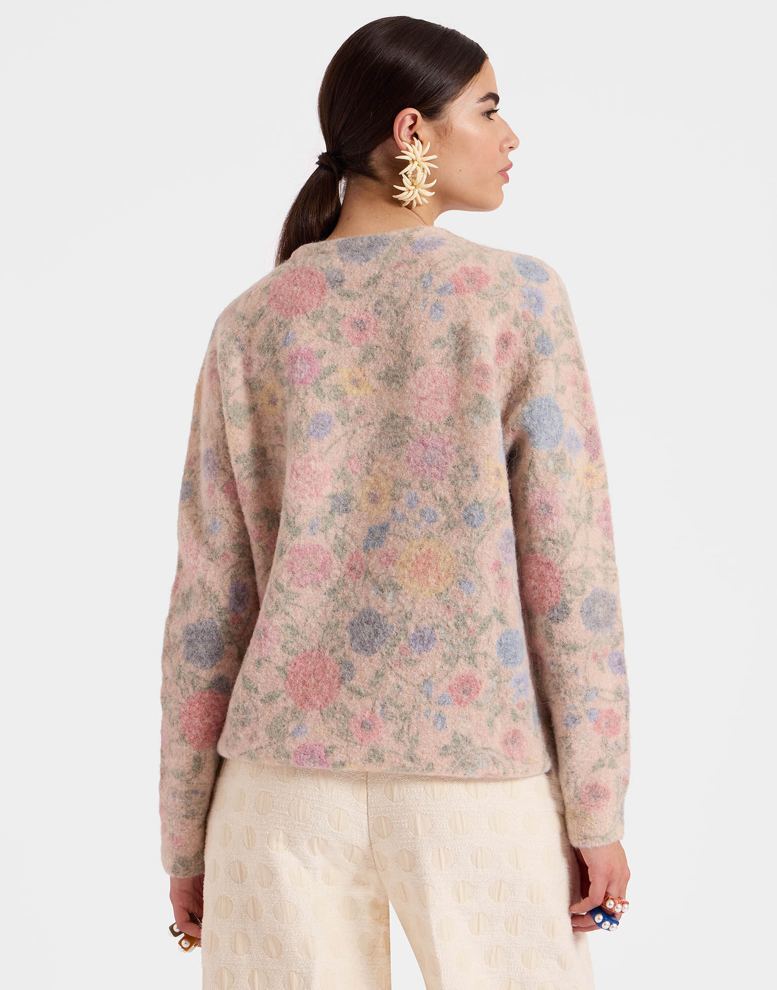 La DoubleJ All-In Sweater Ivory PUL0213KNI124VA280WH04