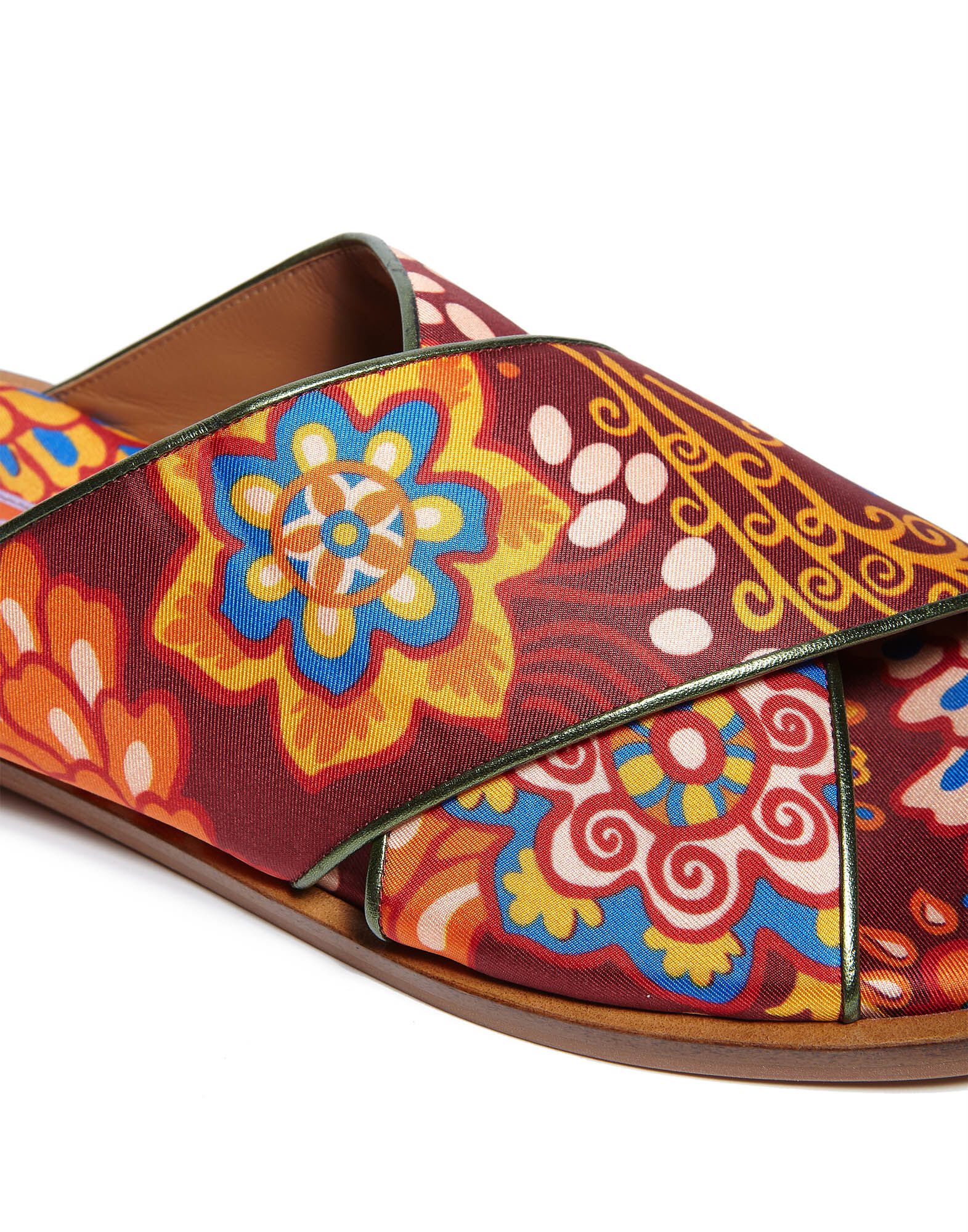 La DoubleJ Criss-Cross Sandals Taranta SHO0013FOD001TAR0002