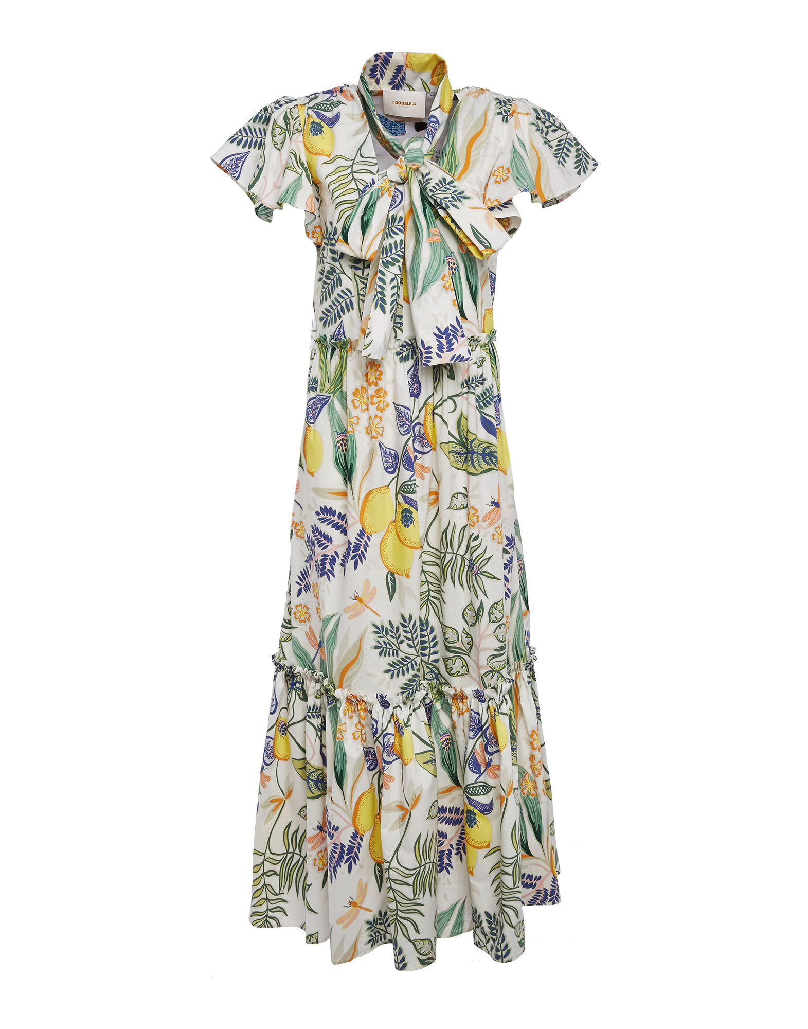 LaDoubleJ Lou Lou Dress Botanical DRE0141COT001BOT0001