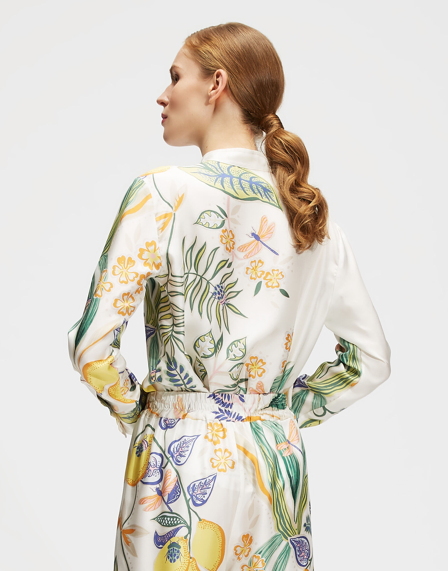 LaDoubleJ Portofino Shirt Botanical SHI0049SIL006BOT0001