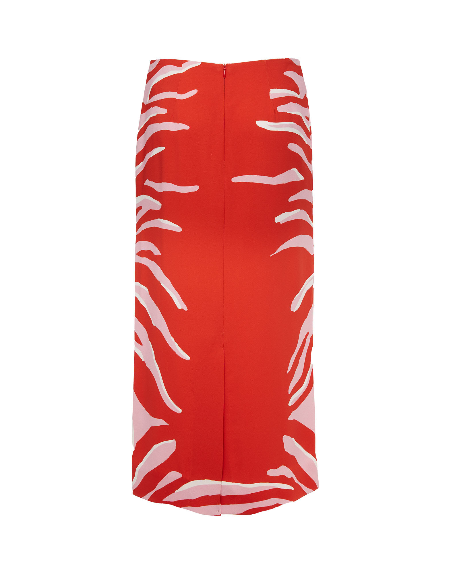 La DoubleJ Pencil Skirt Zebra Plac&eacute;e SKI0011VIS006ZEB0002