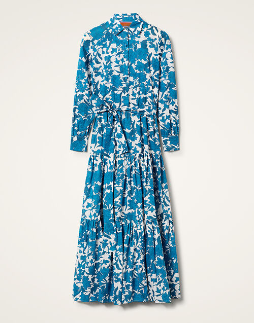 La DoubleJ Bellini Dress Lilium Blu DRE0016COT003LIL0002