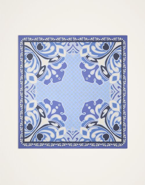 La DoubleJ Pareo Cocoon Plac&eacute;e Blue SCA0051COT003COC02BU03