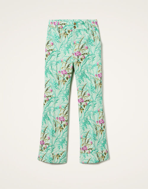 La DoubleJ Hendrix Pants Heath Mint TRO0014COT005HEA01GR11