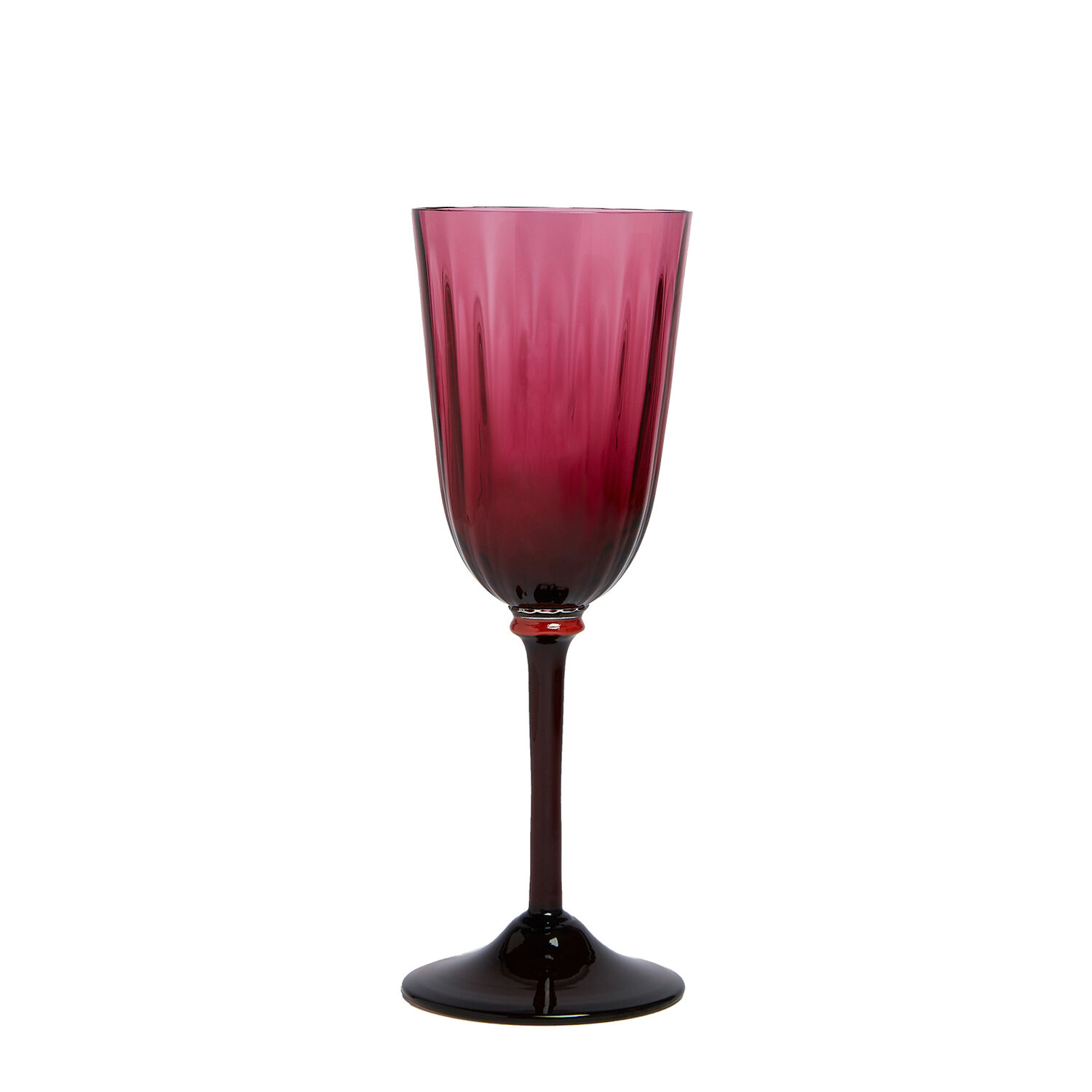 Shop La Doublej Wine Rainbow Glasses Set Of 4