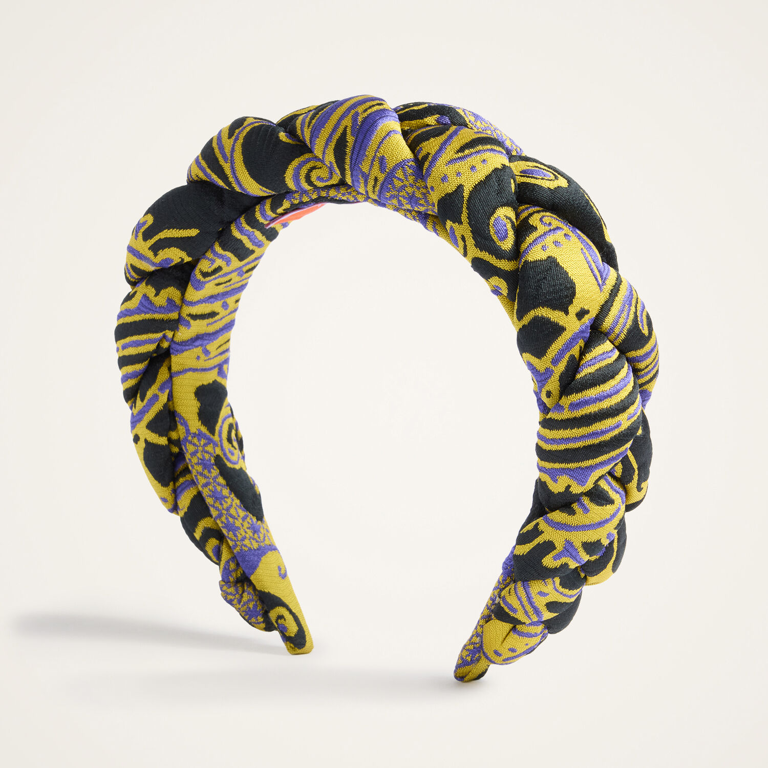  La Doublej Hair Accessories Women - Rapunzel Headband Atlantis Yellow One Size 93% Polyester 4% Silk 3% Polyamide 