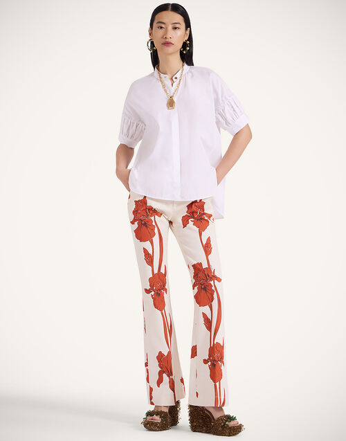 La DoubleJ Saturday Night Pants Iris Dark Orange TRO0030COT063IRS04OR03