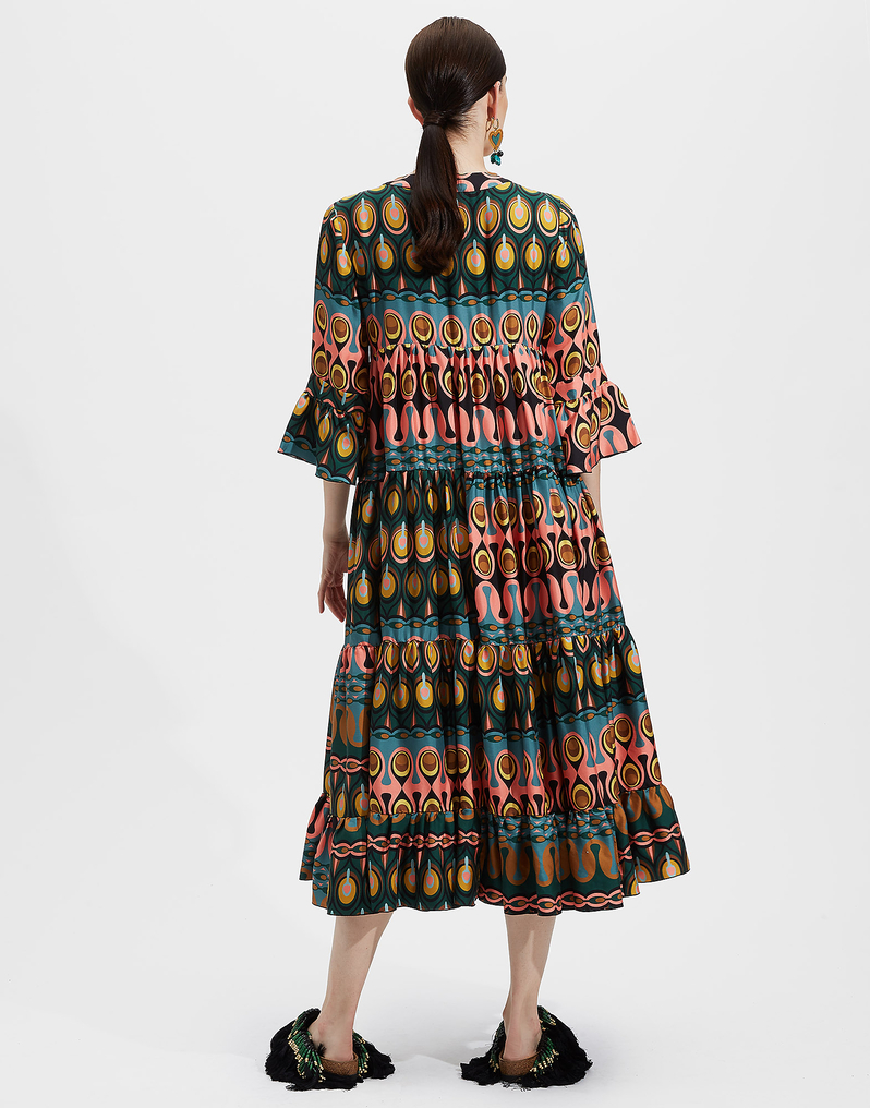 LaDoubleJ Jennifer Jane Dress LaDoubleJ Jennifer Jane Dress Rio Verde DRE0114SIL001RIO0002