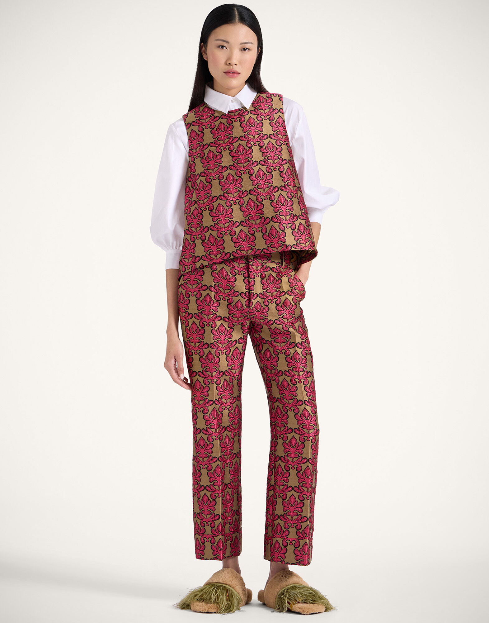 La DoubleJ La Scala Top Herald Fuchsia TOP0016JCQ094HRL01PI03