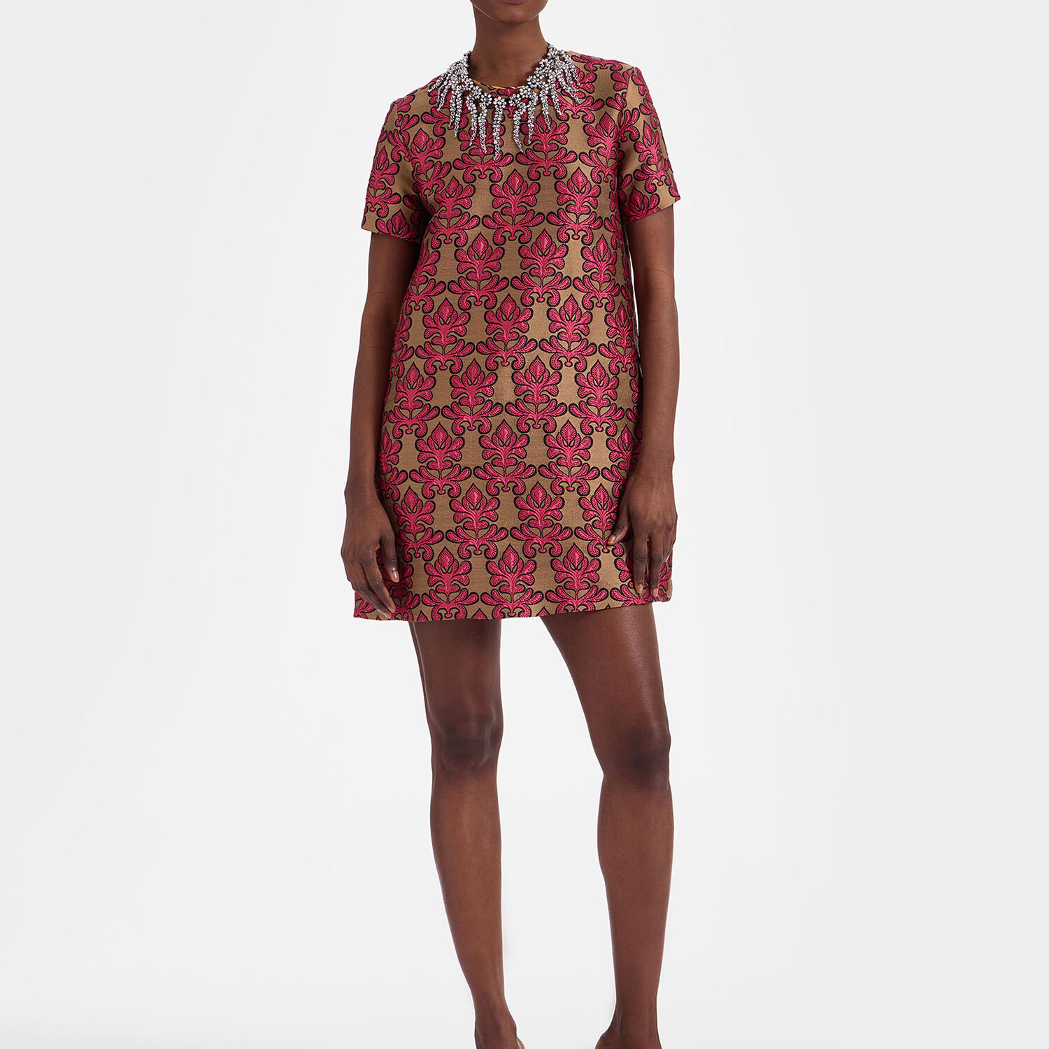 LA DOUBLEJ MINI SWING DRESS 