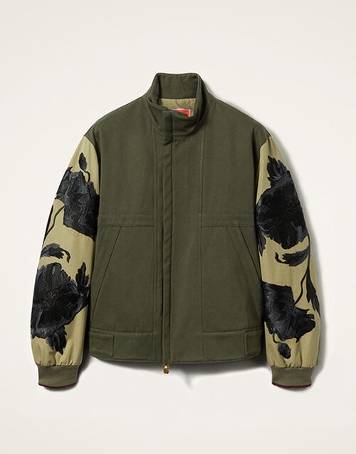 La DoubleJ Janis Puffer Solid Camouflage Green JAC0123COT065SOLIDGR08