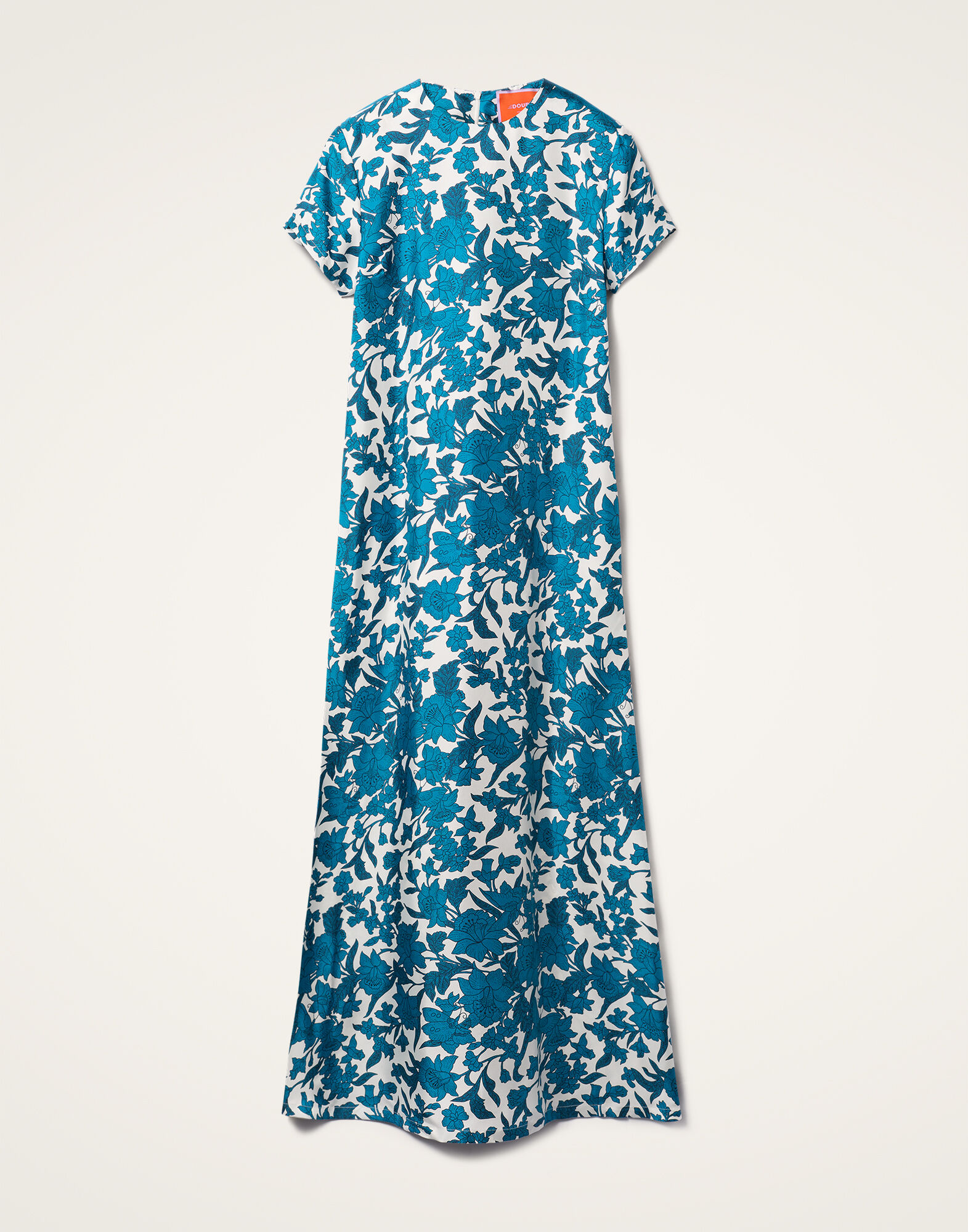 ワンピース LA DOUBLEJ Women Dresses DRE0370SIL 001TAN01 BU01 Blue Swing Dress in Tangle Light Blue for Women | La DoubleJ