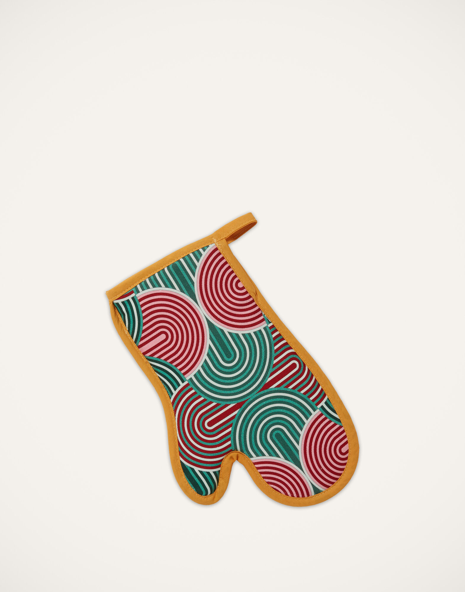 La DoubleJ Oven Glove & Pot Holder Slinky Verde PRE0001COT018SLI0005