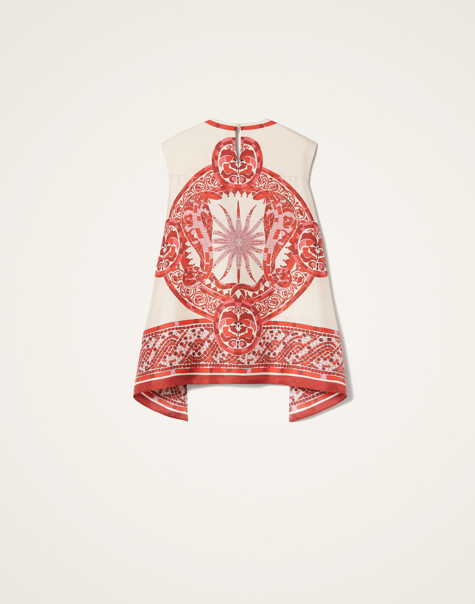 La DoubleJ San Carlo Top Cobra Plac&eacute;e Red TOP0157SIL006COB01RE01