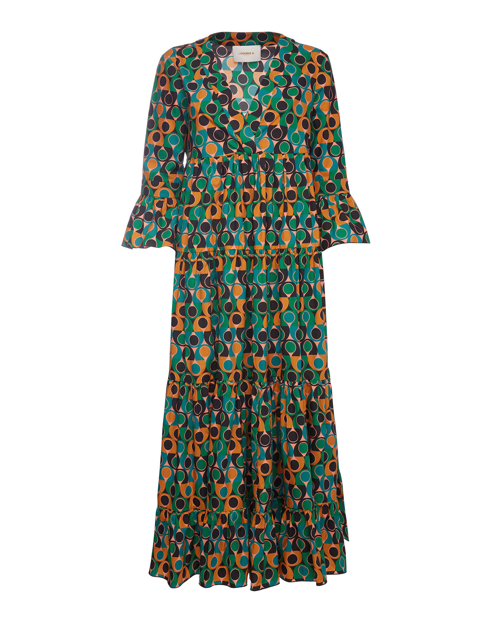 LaDoubleJ Jennifer Jane Dress Gumball Verde DRE0114COT001GUM0002