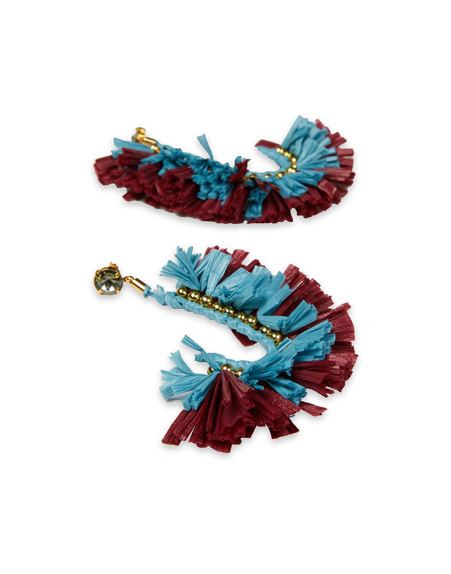 LaDoubleJ J Earrings Azzurro EAR0005RAF001AZZ0001