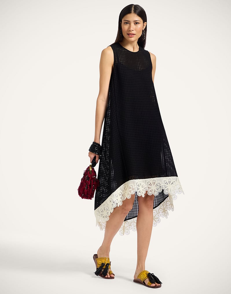 La DoubleJ La Scala High Dress La DoubleJ La Scala High Dress Solid Black DRE0951COT077SOLIDBL01