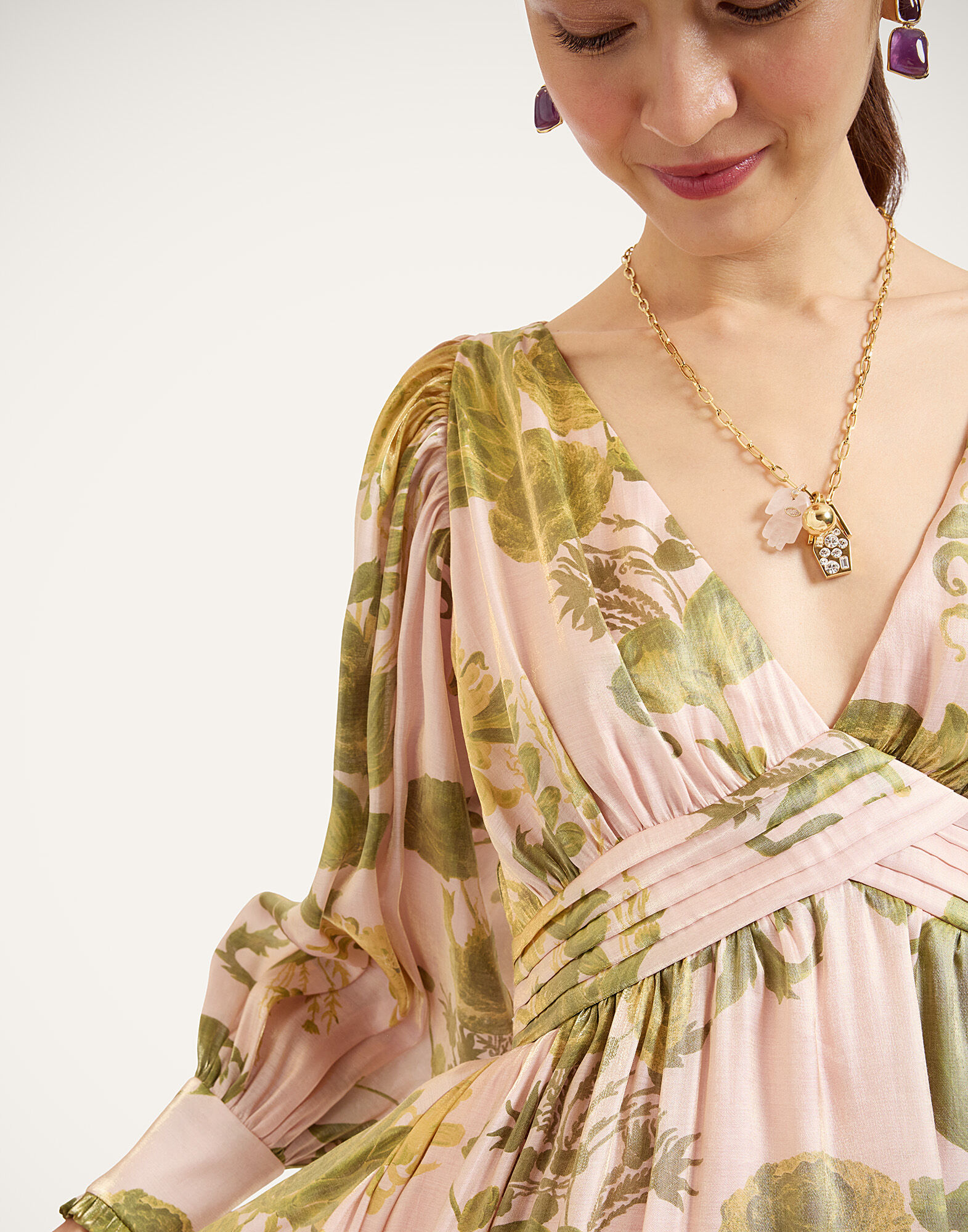 La DoubleJ Beaming Dress Coven Pink DRE1025CHF008COV01PI01