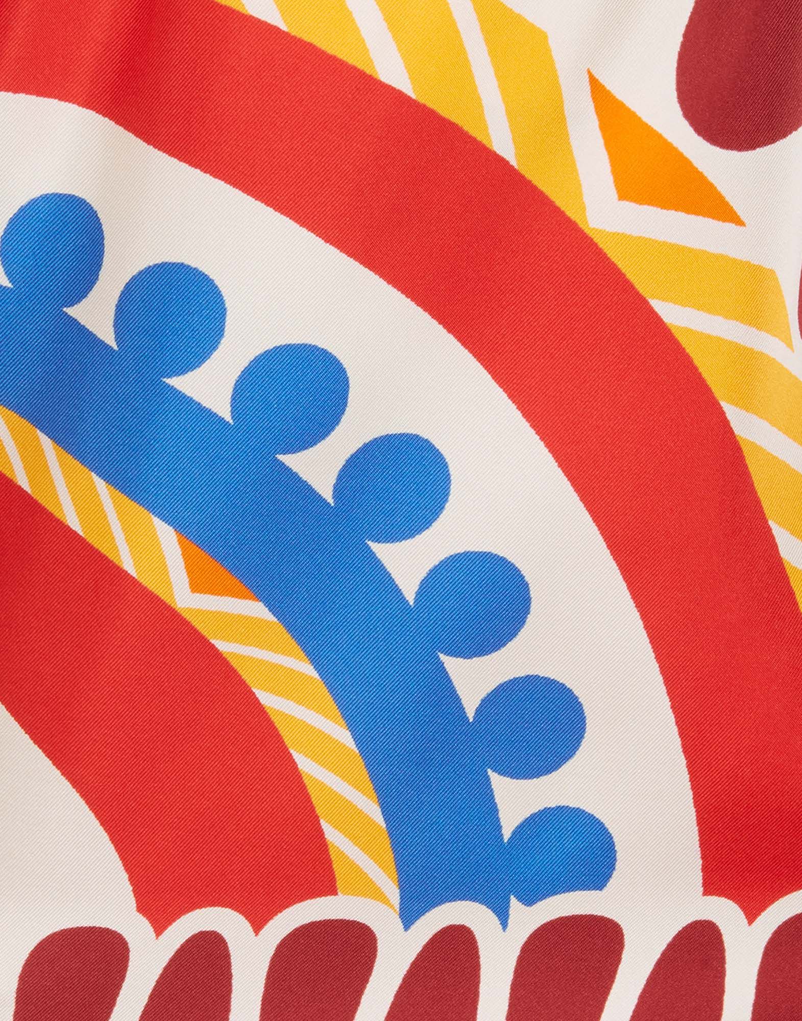 La DoubleJ Pull-Up Shorts Solar Plac&eacute;e TRO0060SIL006SOL0002