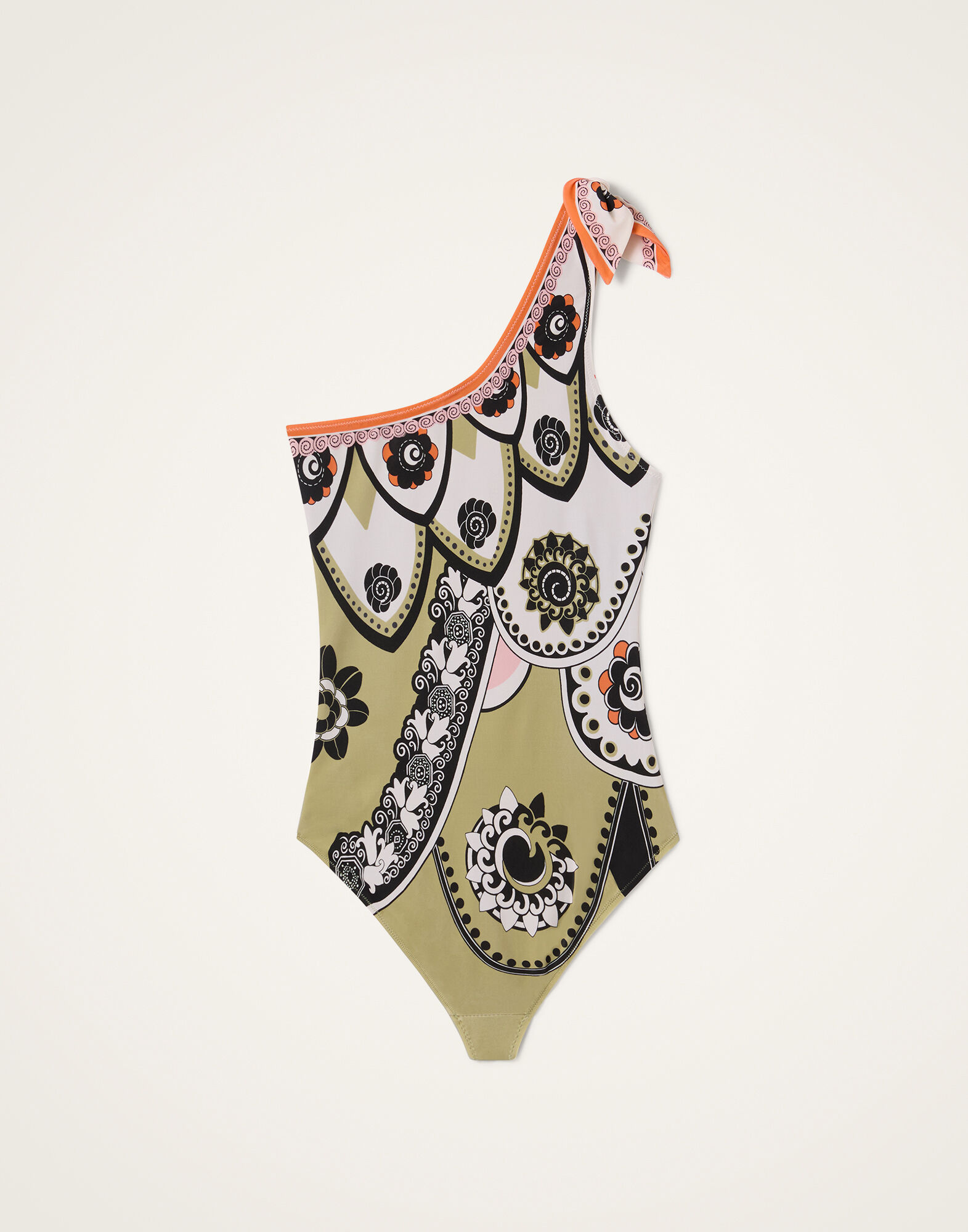La DoubleJ Goddess Suit Plume Plac&eacute;e Green SWI0058LYC009PLU03GR02