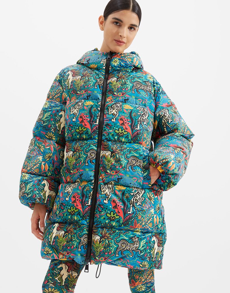 LaDoubleJ Cocoon Puffer LaDoubleJ Cocoon Puffer Giungla DOW0004NYL003GIU0001