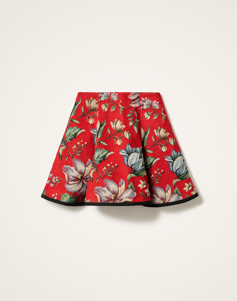 La DoubleJ Mini Dolce Vita Skirt La DoubleJ Mini Dolce Vita Skirt Honolulu Red SKI0170JCQ117HON01RE01