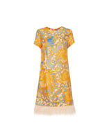 La DoubleJ Mini Swing Dress Anemone Orange DRE0397SIL001ANE01OR02