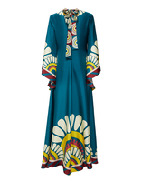 La DoubleJ Magnifico Dress La DoubleJ Magnifico Dress Blue Solar Placée DRE0232SIL006SOL0005