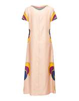 La DoubleJ Swing Dress Rainbow Swirl Rosa Plac&eacute;e DRE0128SIL006RAS0003