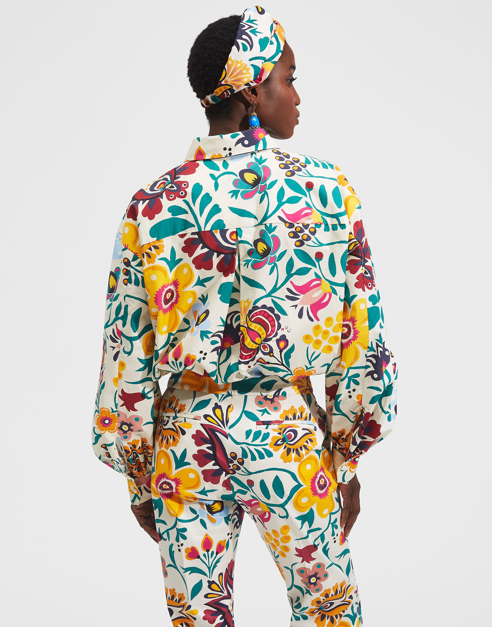 LaDoubleJ Poet Shirt Selva Bianco SHI0055COT001SEL0002