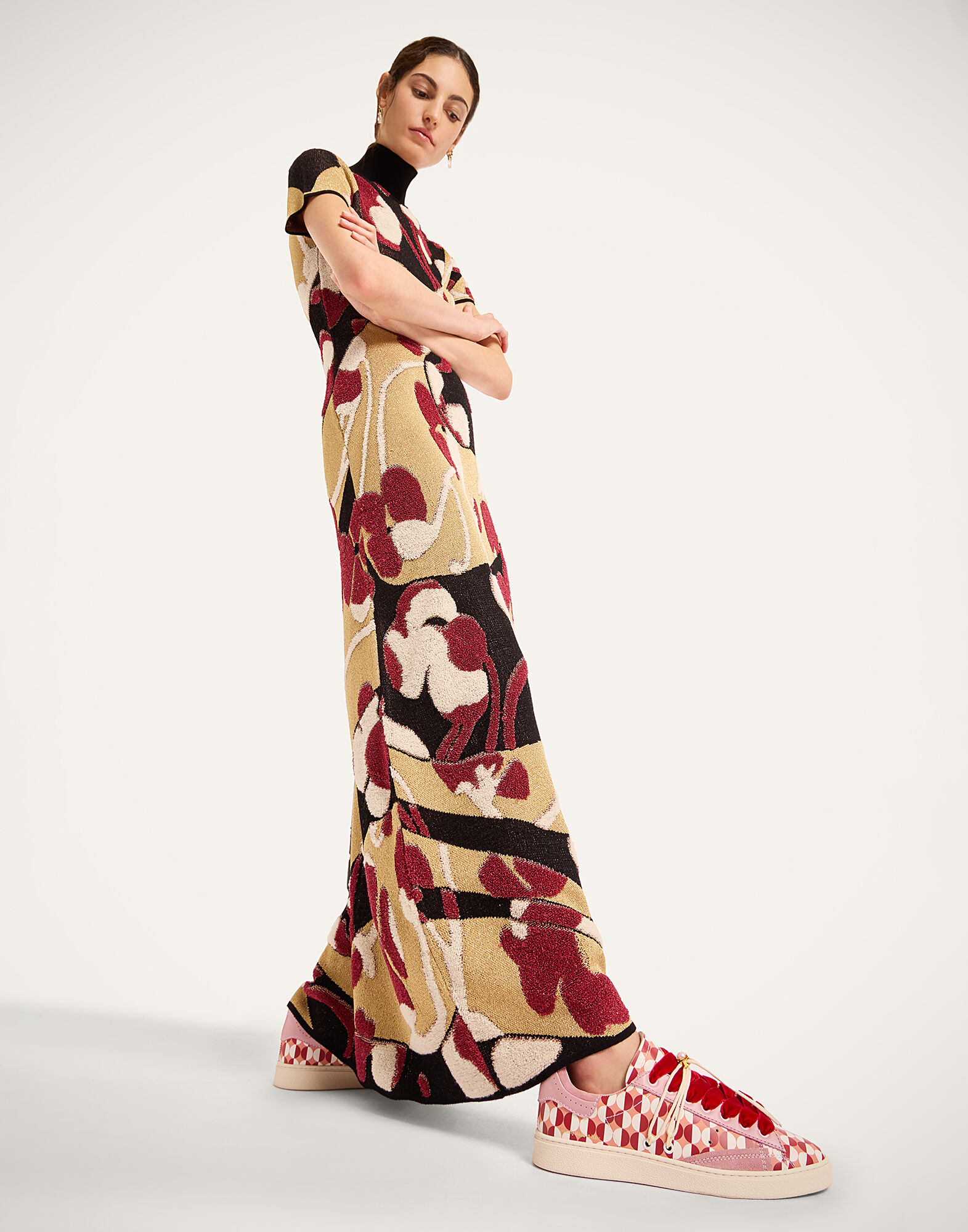 La DoubleJ All Time Low Top Sfere Pink SHO0112LEA017SFE01PI01