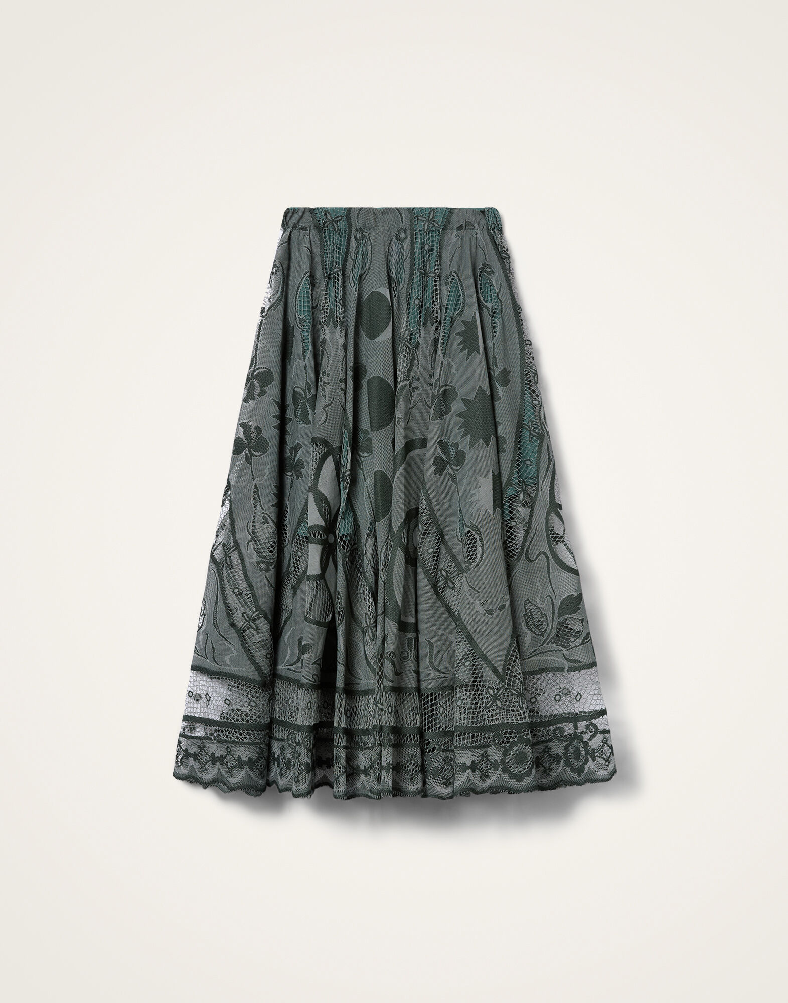 La DoubleJ Duchess Skirt Solid Emerald SKI0146EMB082STL02GR04