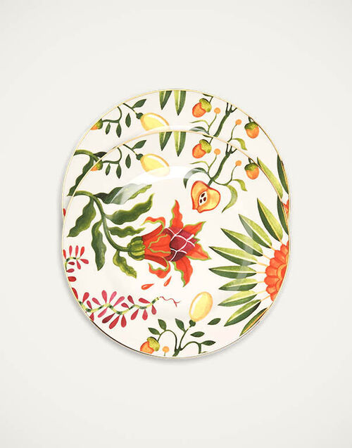 La DoubleJ Dinner Plates Set Of 2 La DoubleJ Dinner Plates Set Of 2 Eden DIN0002CER001HLE08MU01