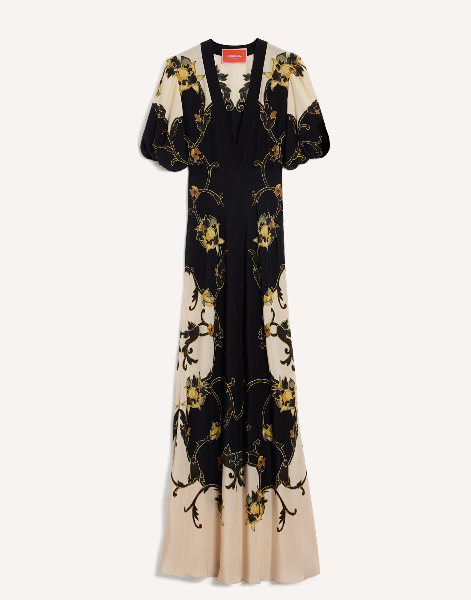 La DoubleJ Marlene Dress Buttercup Plac&eacute;e Black DRE0869CRE001BTC03BL01