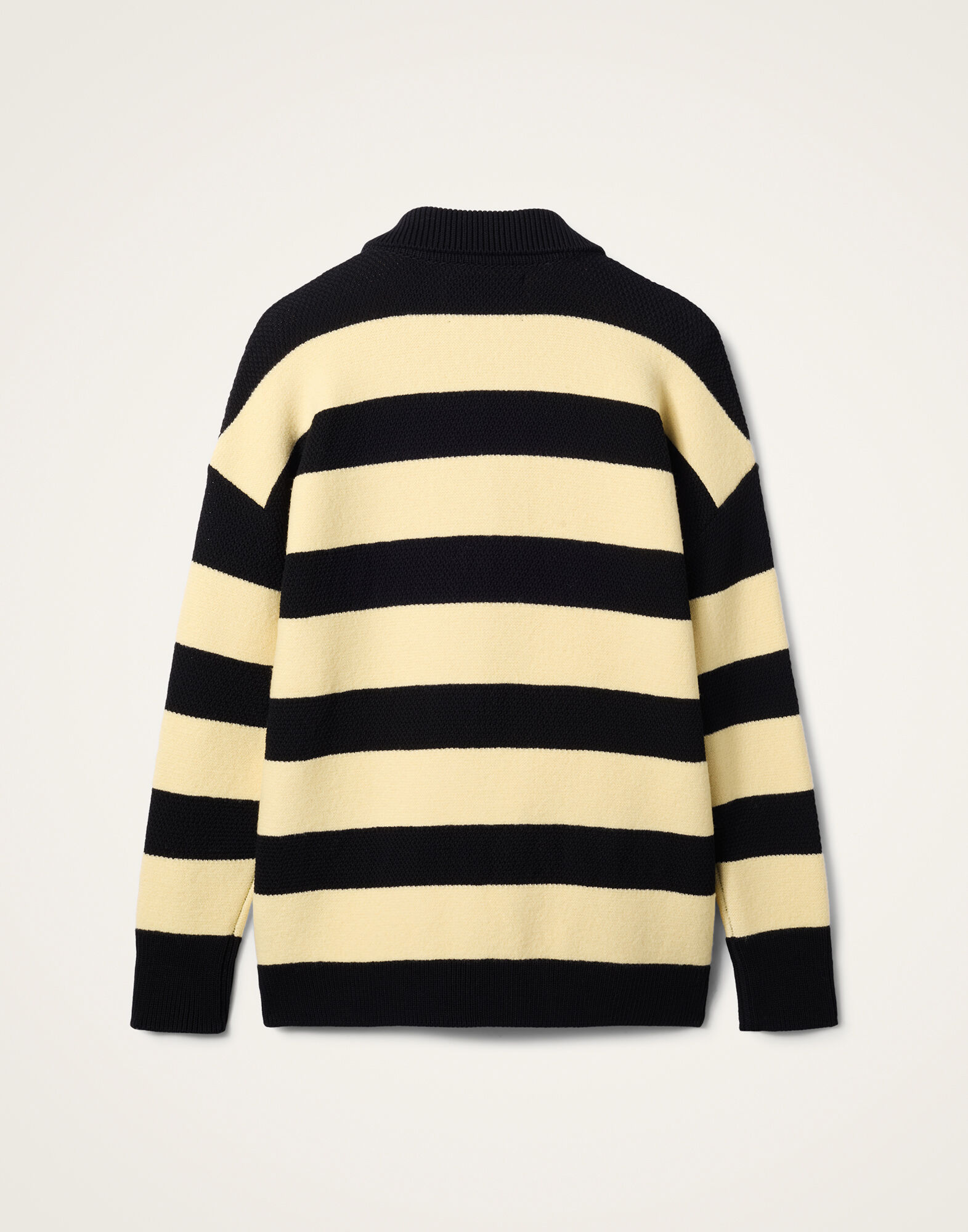 La DoubleJ Derby Cardigan Derby Black & Yellow PUL0242KNI146VA331BL04