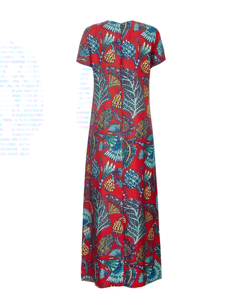 La DoubleJ Swing Dress La DoubleJ Swing Dress Sicomore Red DRE0001SIL001SIC01RE01