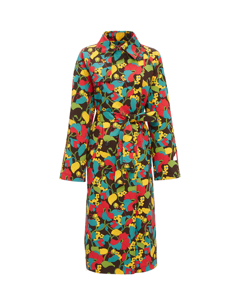 La DoubleJ Milano Trench Coat La DoubleJ Milano Trench Coat Vines JAC0054COT006VIN0001