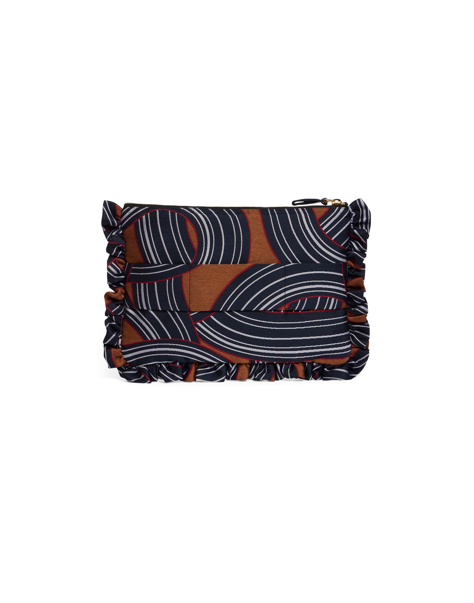 La DoubleJ Hand Pochette Montecarlo Blue BAG0059JCQ097MTC02BU03