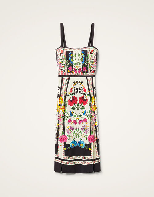 La DoubleJ Buy Me A Martini Dress Plaza Placée Ivory DRE0673VIS011PLA04WH04