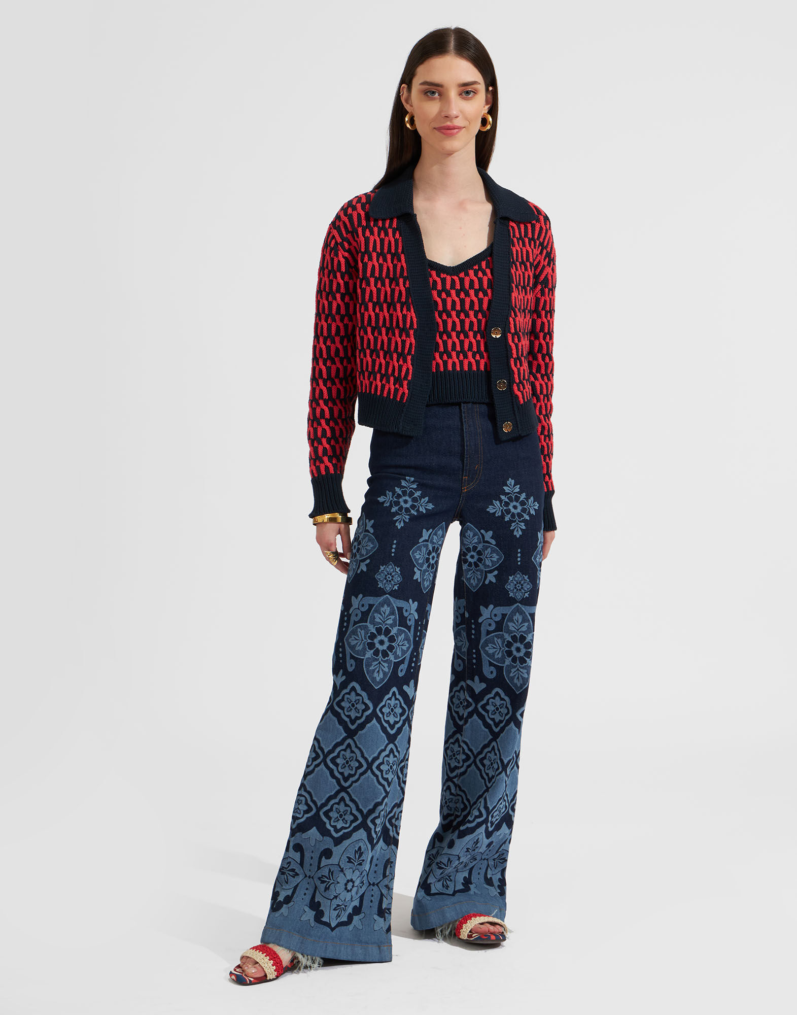 La DoubleJ Winset Cardigan Navy PUL0149KNI082VA167BU06