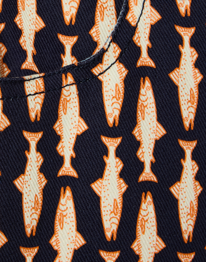 La DoubleJ The Cropped Flare Jean La DoubleJ The Cropped Flare Jean Pesciolini Blue TRO0158COT063PES04BU03